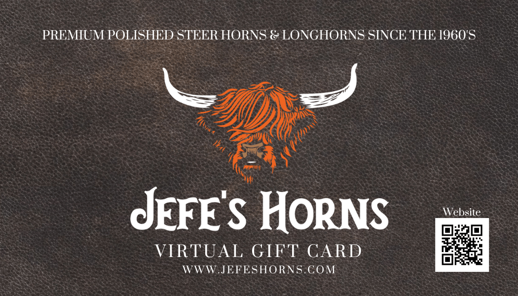 Jefe's Horns Virtual Gift Card | $20 - $50